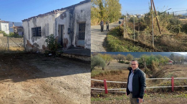 ΔΗΜΟΣ ΕΡΕΤΡΙΑΣ: Παρεμβάσεις καθαριότητας στο Γυμνό σε ρέμα και στην πλατεία Ηρώων