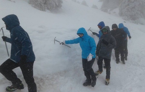 Σχολή Χειμερινού Βουνού από τον Ορειβατικό Σύλλογο Χαλκίδας