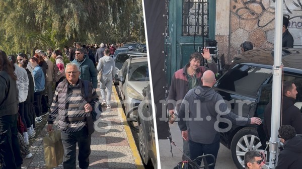 ΜΠΡΑΝΤ ΠΙΤ - ΧΑΛΚΙΔΑ: Λάμψη από Χόλιγουντ και χαιρετισμός στους fans (VIDEO)