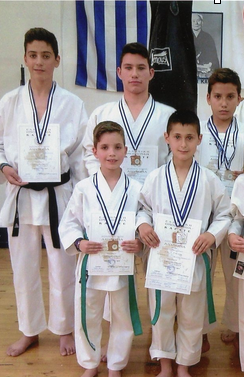 Διακρίσεις στο καράτε από το Αλιβέρι