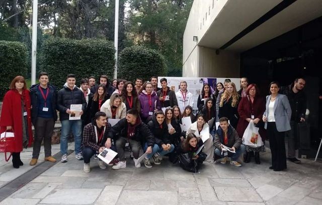 1ο ΛΥΚΕΙΟ ΧΑΛΚΙΔΑΣ: Συμμετείχε στο Πανελλήνιο Μαθητικό Συνέδριο για τον Κωστή Παλαμά