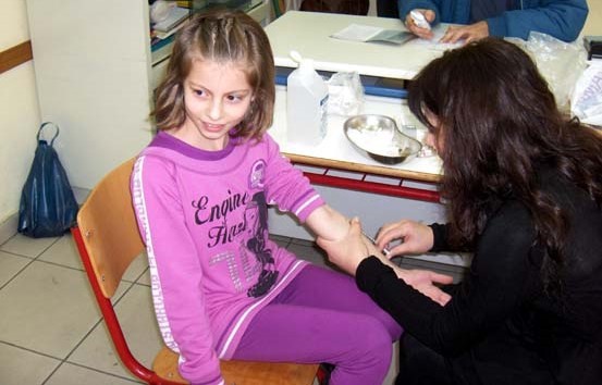 Δωρεάν εμβόλια σε μαθητές Δημοτικών Σχολείων της Χαλκίδας