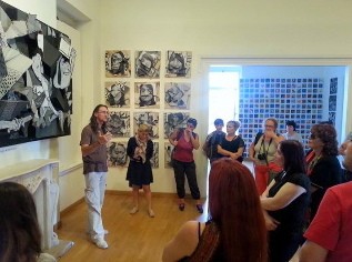 Μαθητές από την Ευρώπη στην έκθεση του Εργαστηρίου Τέχνης Χαλκίδας