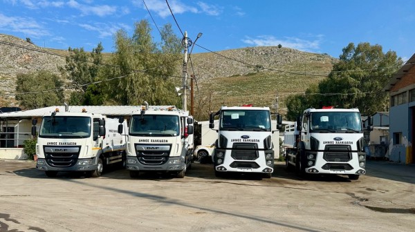 ΧΑΛΚΙΔΑ: Απέκλεισε το εργοτάξιο για να διαμαρτυρηθεί