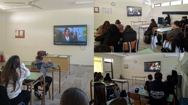 Μαθητές ενάντια στη σχολική βία στο  Γυμνάσιο Καθενών