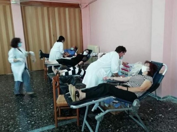 ΧΑΛΚΙΔΑ: Συγκεντρώθηκαν 43 φιάλες αίματος στην Ευαγγελίστρια Κανήθου