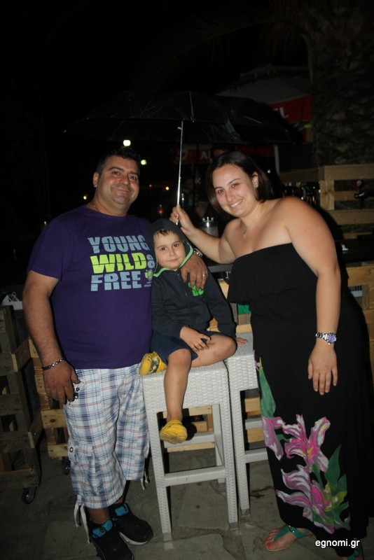 Ποτάκι με το γιο και τη βροχή!