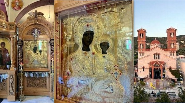 ΛΟΥΤΡΑ ΑΙΔΗΨΟΥ: Πανηγυρίζει ο ναός του Αγίου Παντελεήμονα για την Παναγία Μυρτιδιώτισσα