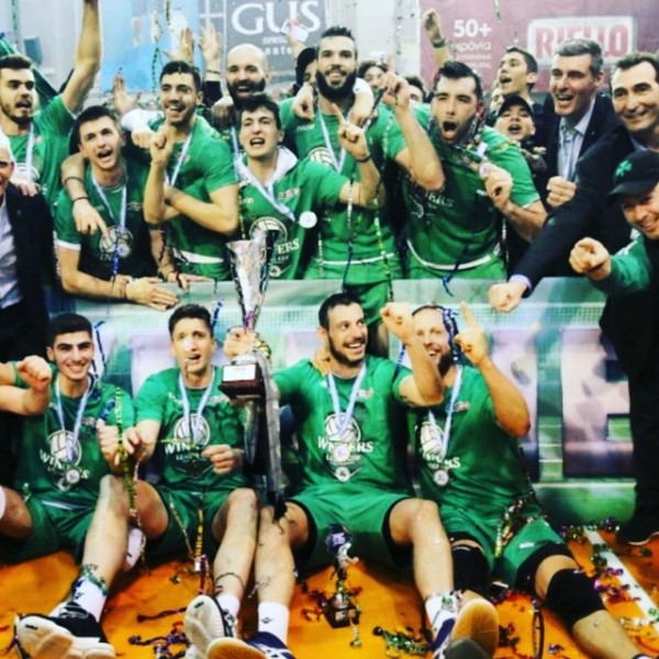 ΒΟΛΕΪ: Με Χαλκιδέο Φάνη ...φάνηκε κούπα για τον ΠΑΟ μετά από δέκα χρόνια