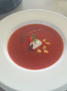 Σούπα γλυκιάς πιπεριάς