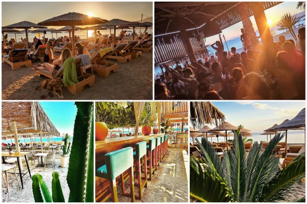 LA LUNA BEACH BAR: Τo πιο δροσερό coctail spot στην Αμάρυνθο!