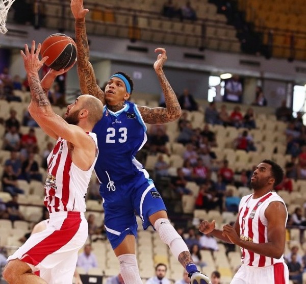 ΟΛΥΜΠΙΑΚΟΣ -ΚΥΜΗ 78-75: Αγγιξε επικό θρίαμβο στο ΣΕΦ (VIDEO)