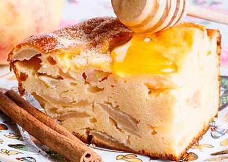 Κέικ με μέλι και κανέλα