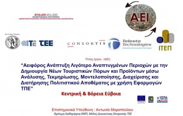 ΧΑΛΚΙΔΑ: Εκδήλωση για Αειφόρος Ανάπτυξη της κεντρικής και βόρειας Εύβοιας