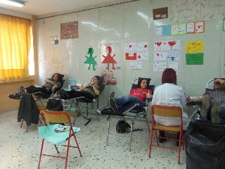 Οι δάσκαλοι της Χαλκίδας έδωσαν πρόθυμα το αίμα τους