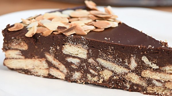 Τούρτα-κορμός σοκολάτας