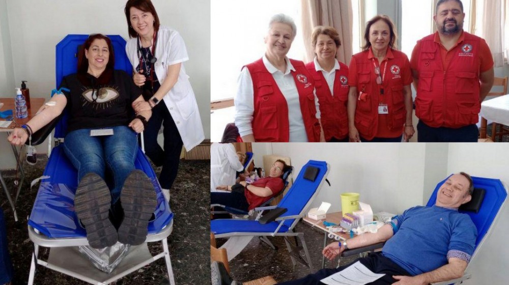 ΧΑΛΚΙΔΑ: Αιμοδοσία με χαμόγελα στην Ενορία Ευαγγελίστριας Κανήθου