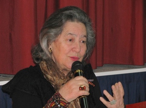 Η Αγγελική Βαρελά στο Δημοτικό Σχολείο Αγίου Ιωάννη Αλιβερίου