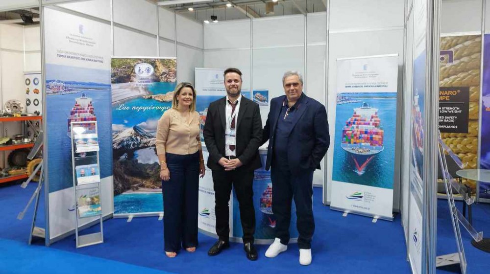 Ο Δήμος Διρφύων -Μεσσαπίων στη διεθνή έκθεση ναυτιλίας Ποσειδώνια 2024