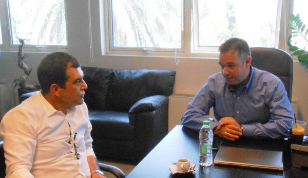 Τετ α τετ Λιονάκη-Χειμάρα στο Επιμελητήριο