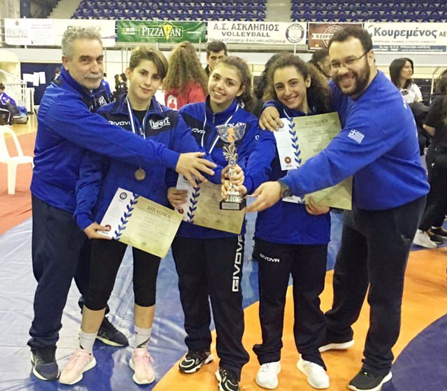 ΠΑΛΗ: Η θηλυκή τριάδα του ΠΟΠ Χαλκίδας