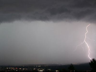 Ερχονται καταιγίδες και χαλάζι!