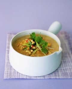 Κοτόσουπα με καλαμπόκι