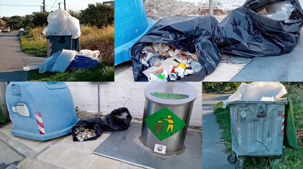 Εικόνες ντροπής με τα σκουπίδια στην περιοχή της Κύμης - Απειλεί με πρόστιμα ο αντιδήμαρχος
