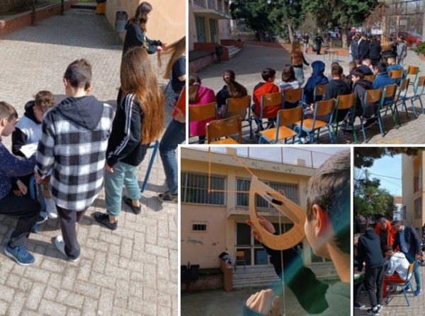 Είδαν τα μαθηματικά με άλλο μάτι οι μαθητές στο 2ο Γυμνάσιο Χαλκίδας με βιωματικό εργαστήριο