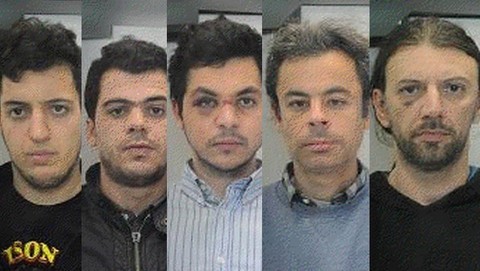 Οι 5 συλληφθέντες των επεισοδίων της Αθήνας