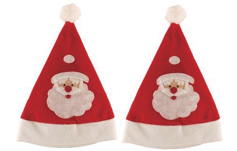 Ποδηλάτες με σκούφους του Αη Βασίλη στην Ερέτρια