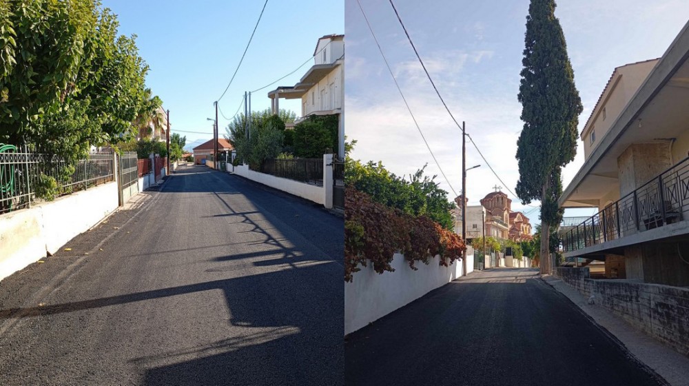 ΒΑΘΥ ΑΥΛΙΔΑΣ: Εργασίες αποκατάστασης σε δρόμους και πεζοδρόμια