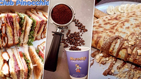 PINOCCHIO ΨΑΧΝΑ: Φτιάχνει σπέσιαλ κρέπα και club sandwich και ...δεν είναι ψέμα!