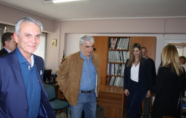 Η υφυπουργός Παιδείας ήρθε στην Εύβοια και επισκέφτηκε σχολεία