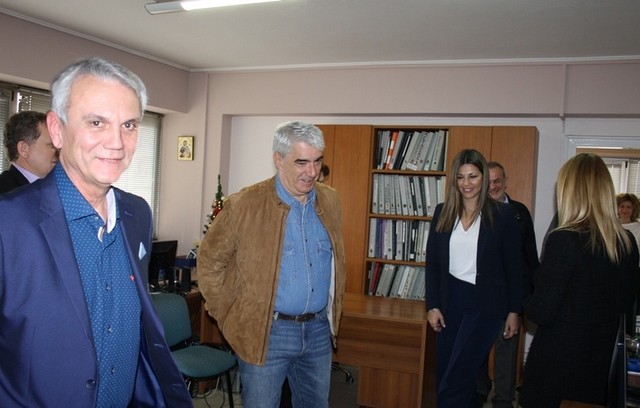 Η υφυπουργός Παιδείας ήρθε στην Εύβοια και επισκέφτηκε σχολεία