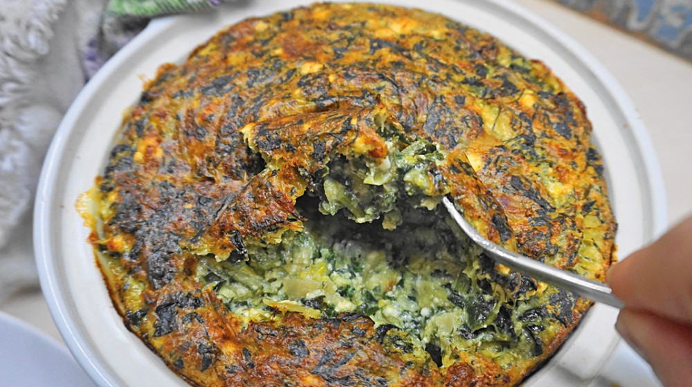 Σουφλέ σπανάκι