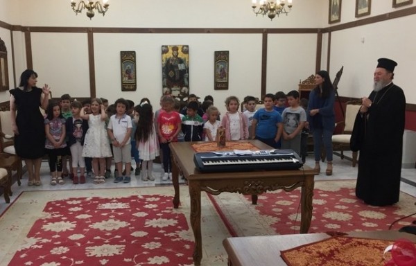 Μαθητές από το Βασιλικό παρουσίασαν δράσεις τους στο Μητροπολίτη Χαλκίδας