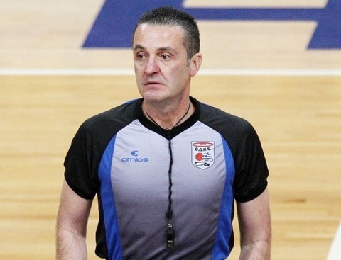 Δήλωσε κώλυμα ο διαιτητής Αναστόπουλος και δεν πηγαίνει στο ΣΕΦ