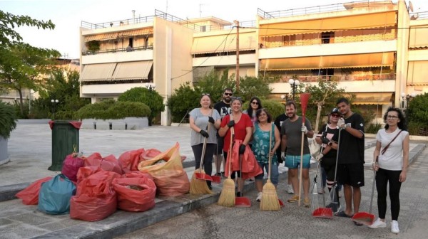 ΧΑΛΚΙΔΑ: Λιγοστοί εθελοντές, μεγάλη διάθεση για δουλειά