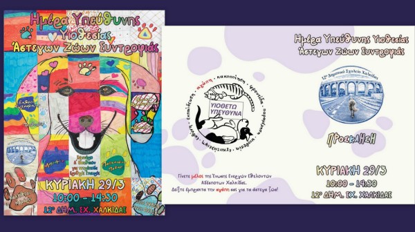 Ημέρα υπεύθυνης υιοθεσίας αδέσποτων στη Χαλκίδα