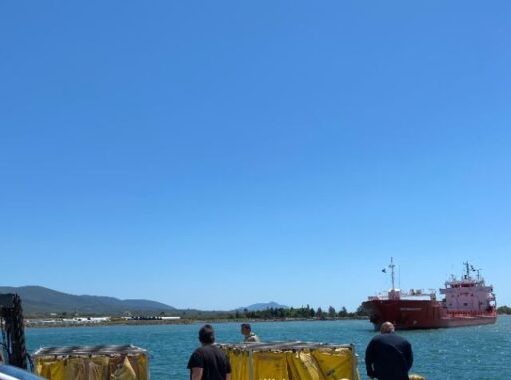 ΣΤΥΛΙΔΑ: Προσάραξε σε αβαθή φορτηγό πλοίο γεμάτο με λίπασμα