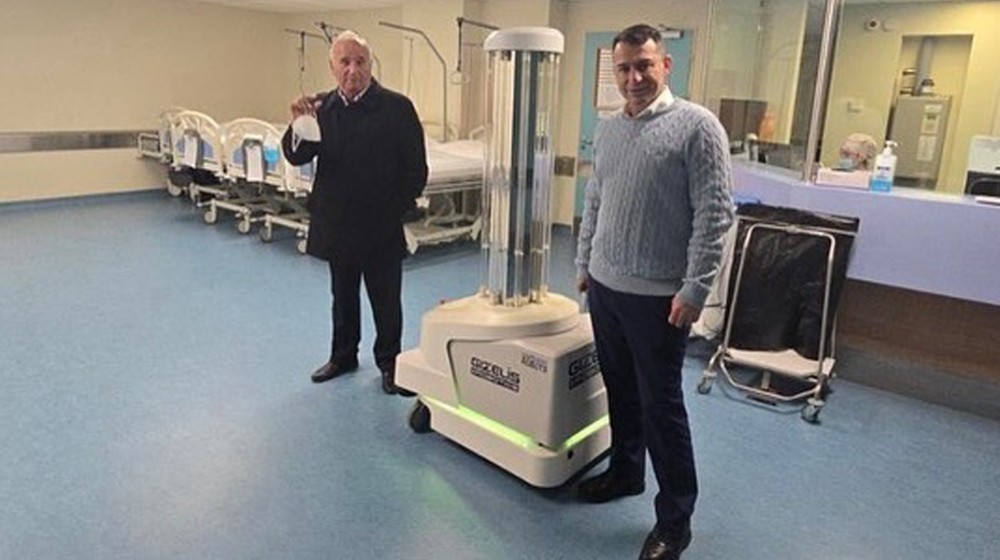 Δωρεά ρομποτικού συστήματος απολύμανσης στο Νοσοκομείο Χαλκίδας