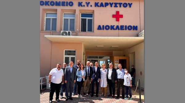 Δομές Υγείας στη νότιο Εύβοια επισκέφτηκε ο Υφυπουργός Υγείας Μάριος Θεμιστοκλέους