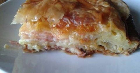 Ζαμπονοκασερόπιτα