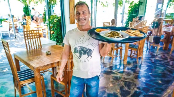 Με τον δίσκο στο χέρι πετύχαμε τον Γιώργο Σελεβάκο στον Λιμνιώνα!