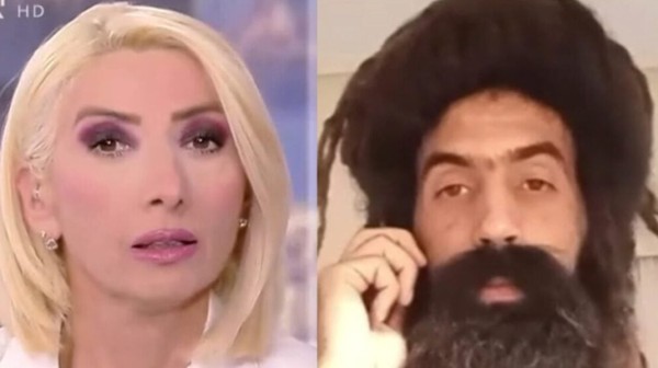 Η Μίνα Καραμήτρου ζήτησε συγγνώμη από τον μελισσοκόμο, επειδή λίγες μέρες νωρίτερα είχε γελάσει με τα μαλλιά του (VIDEO)