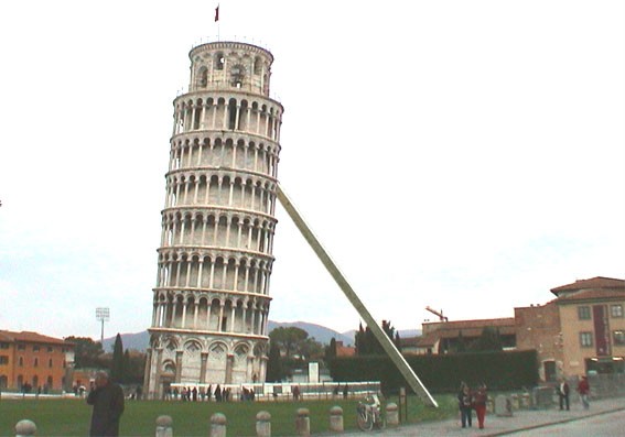Ο Πύργος της Πίζας και τα ...προβλήματά του