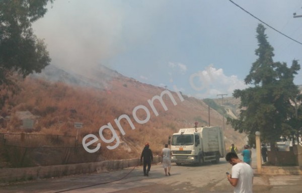 Εκαψε τεράστια έκταση η φωτιά στον 'Αγιο Στέφανο