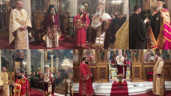 ΧΑΛΚΙΔΑ: Στον ιερό ναό του Αγίου Δημητρίου ο Μητροπολίτης κ. Χρυσόστομος ανήμερα τα Χριστούγεννα