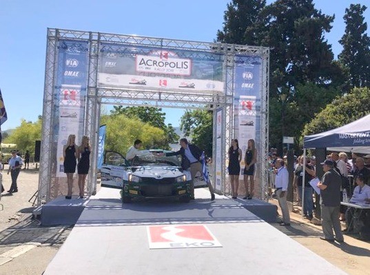 Ο Μπακογιάννης έκανε την εκκίνηση του φετινού Ράλι Ακρόπολις